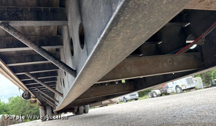 image for item DM5746 2015 Transcraft drop deck equipment trailer