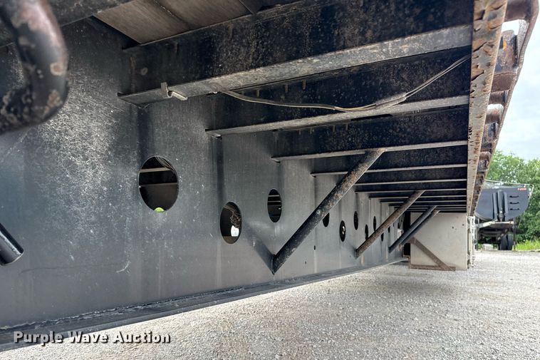 image for item DM5746 2015 Transcraft drop deck equipment trailer