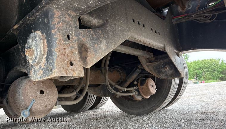 image for item DM5746 2015 Transcraft drop deck equipment trailer