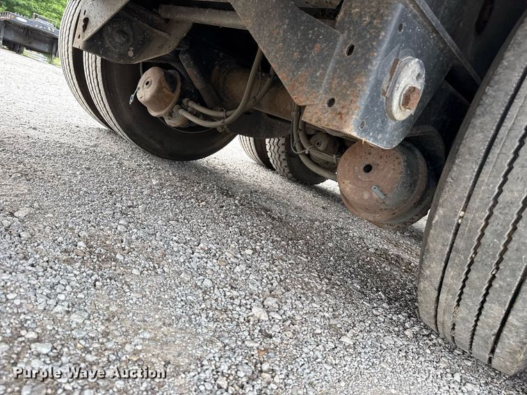 image for item DM5746 2015 Transcraft drop deck equipment trailer