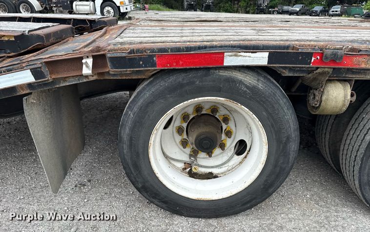 image for item DM5746 2015 Transcraft drop deck equipment trailer