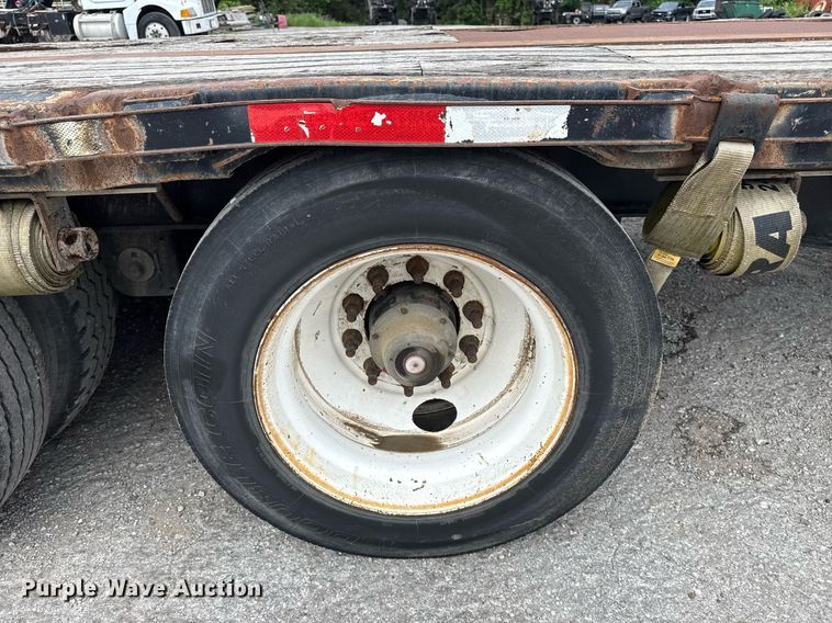 image for item DM5746 2015 Transcraft drop deck equipment trailer