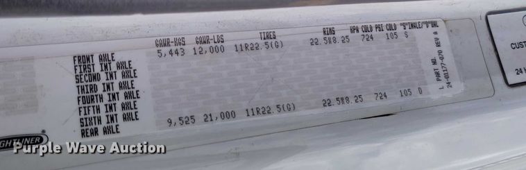 image for item DP4990 2006 Freightliner Business Class M2 dump flatbed truck