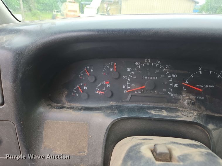 image for item DP6383 2005 Ford F750 Super Duty flatbed truck