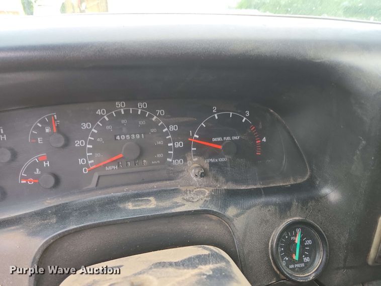 image for item DP6383 2005 Ford F750 Super Duty flatbed truck