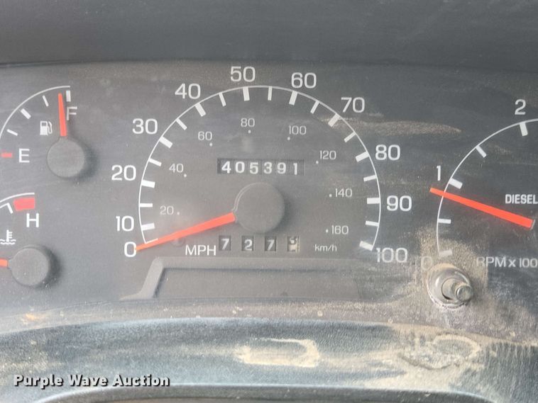 image for item DP6383 2005 Ford F750 Super Duty flatbed truck