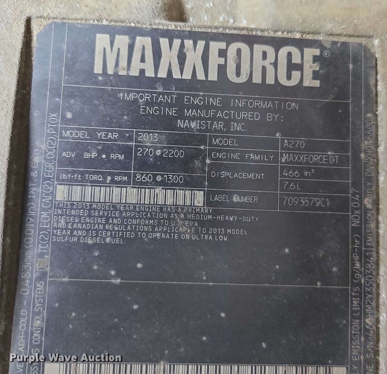 image for item DP6399 2014 International 4400 sewer jetter truck