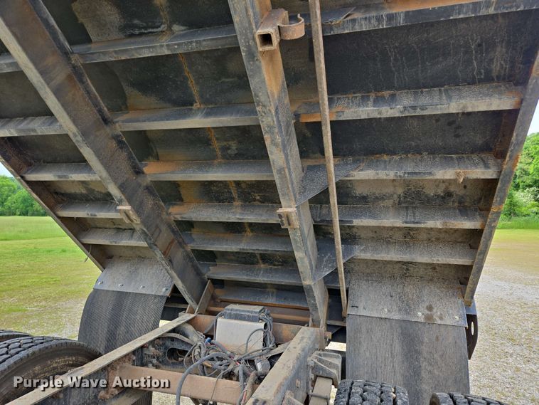 image for item DP6402 2011 Ford F750 Super Duty Ext. Cab dump flatbed truck