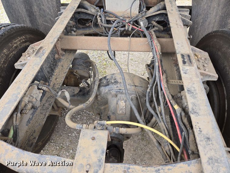 image for item DP6402 2011 Ford F750 Super Duty Ext. Cab dump flatbed truck