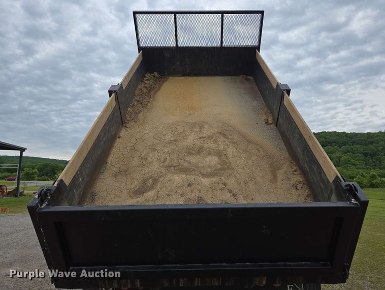 image for item DP6402 2011 Ford F750 Super Duty Ext. Cab dump flatbed truck