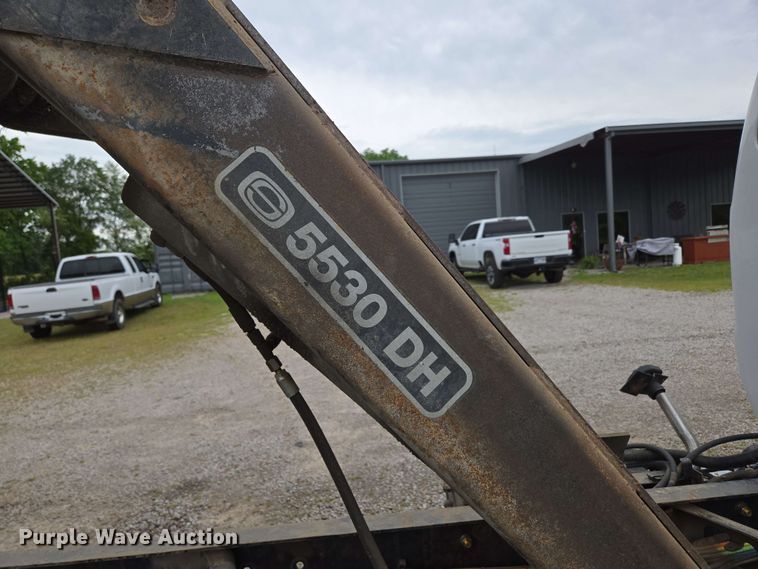 image for item DP6402 2011 Ford F750 Super Duty Ext. Cab dump flatbed truck