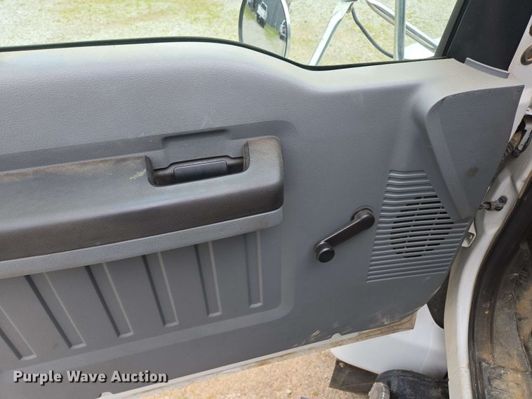 image for item DP6402 2011 Ford F750 Super Duty Ext. Cab dump flatbed truck