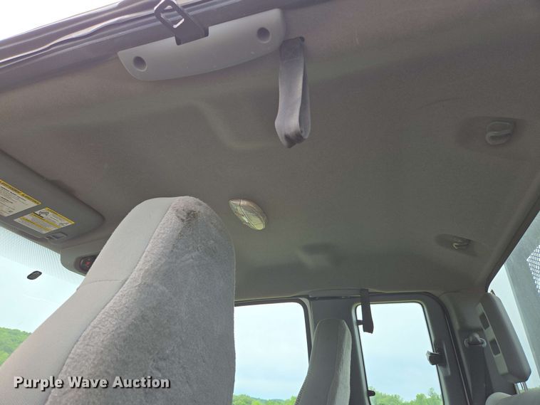 image for item DP6402 2011 Ford F750 Super Duty Ext. Cab dump flatbed truck