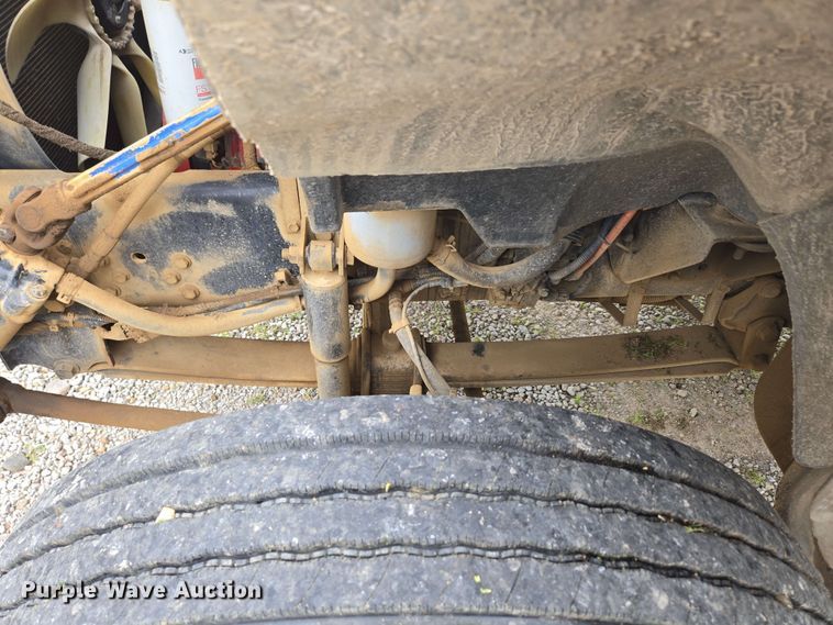 image for item DP6402 2011 Ford F750 Super Duty Ext. Cab dump flatbed truck