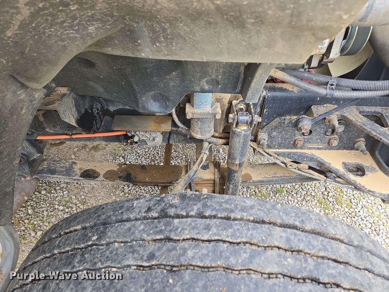 image for item DP6402 2011 Ford F750 Super Duty Ext. Cab dump flatbed truck