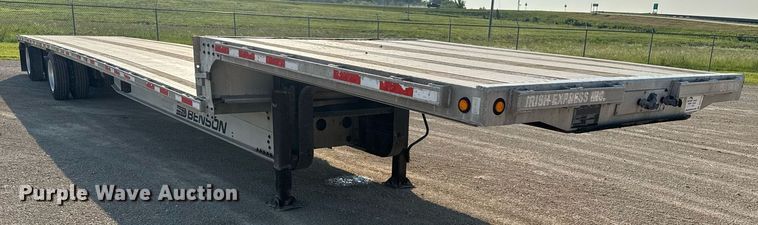 image for item DU7773 2012 Transcraft drop deck trailer