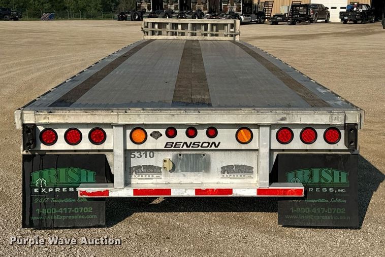 image for item DU7773 2012 Transcraft drop deck trailer