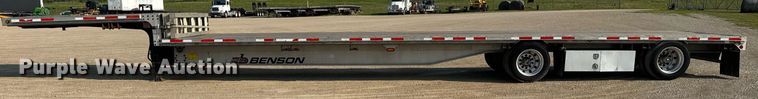 image for item DU7773 2012 Transcraft drop deck trailer