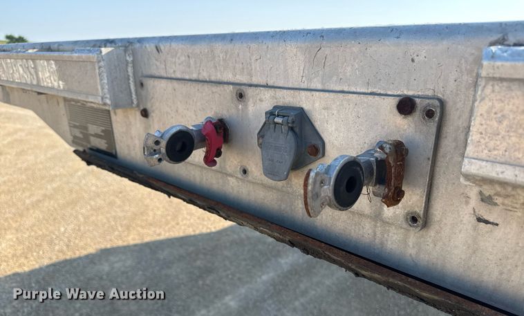 image for item DU7773 2012 Transcraft drop deck trailer