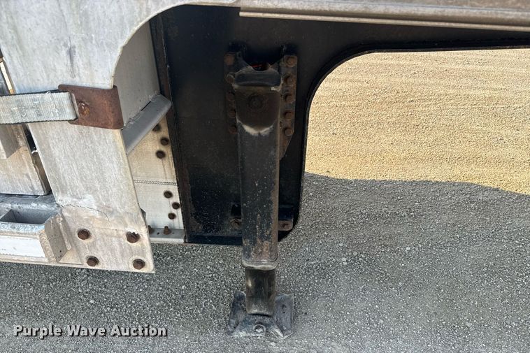 image for item DU7773 2012 Transcraft drop deck trailer