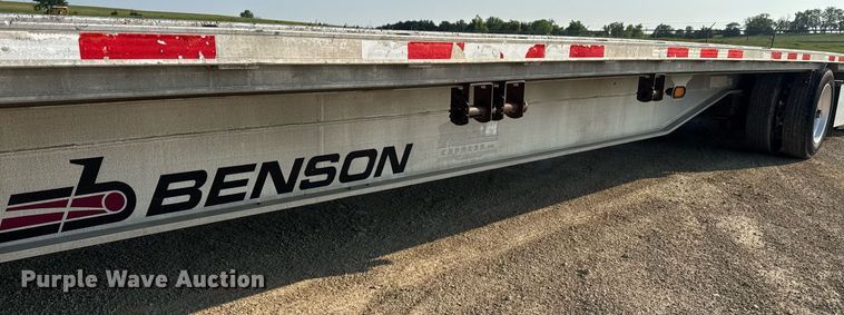 image for item DU7773 2012 Transcraft drop deck trailer