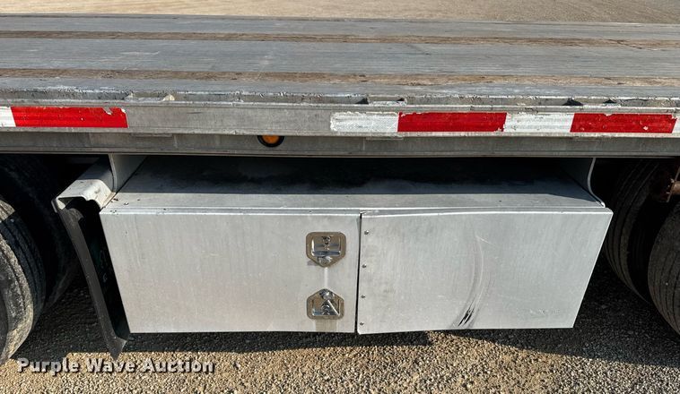 image for item DU7773 2012 Transcraft drop deck trailer