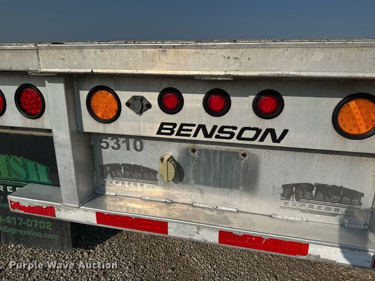 image for item DU7773 2012 Transcraft drop deck trailer