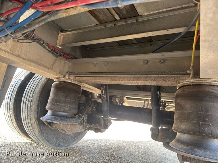 image for item DU7773 2012 Transcraft drop deck trailer