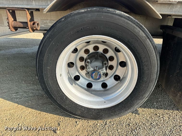 image for item DU7773 2012 Transcraft drop deck trailer