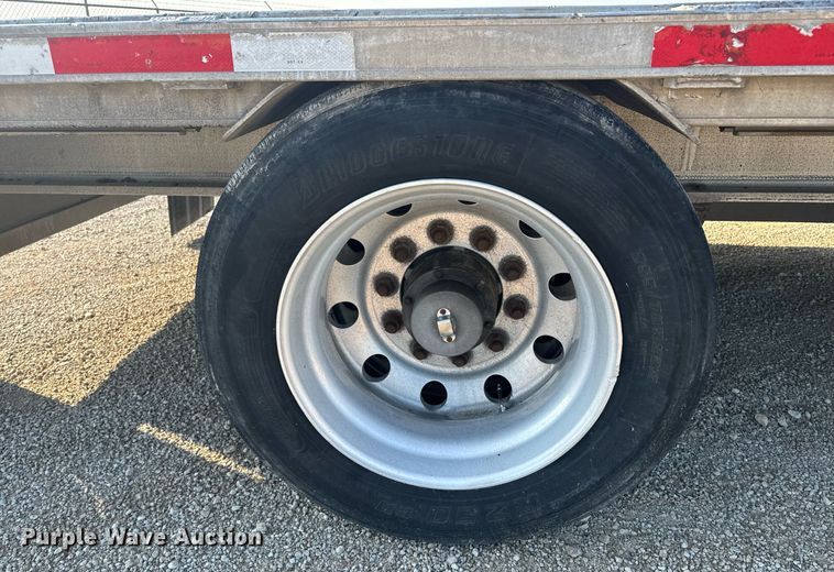 image for item DU7773 2012 Transcraft drop deck trailer