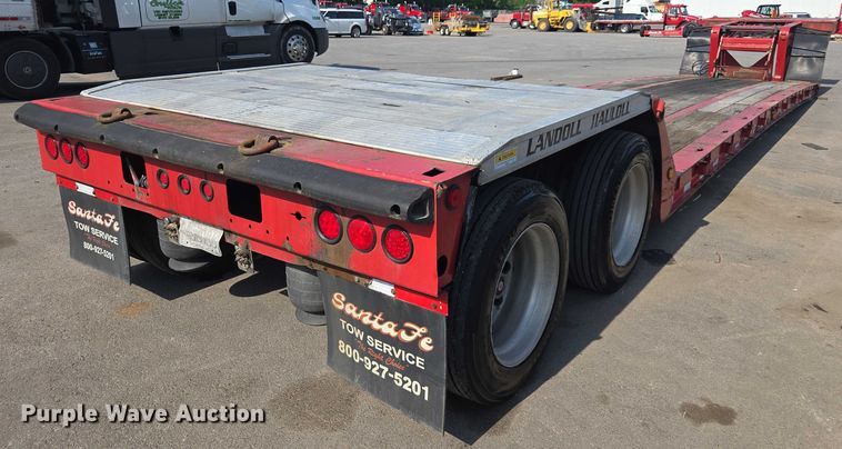 image for item DU7793 2008 Landoll lowboy equipment trailer