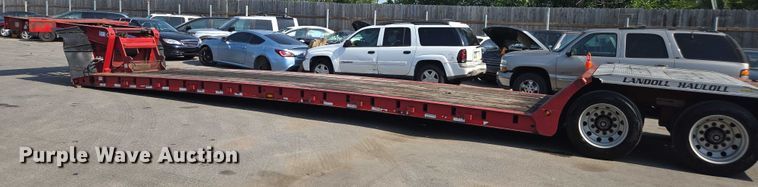 image for item DU7793 2008 Landoll lowboy equipment trailer