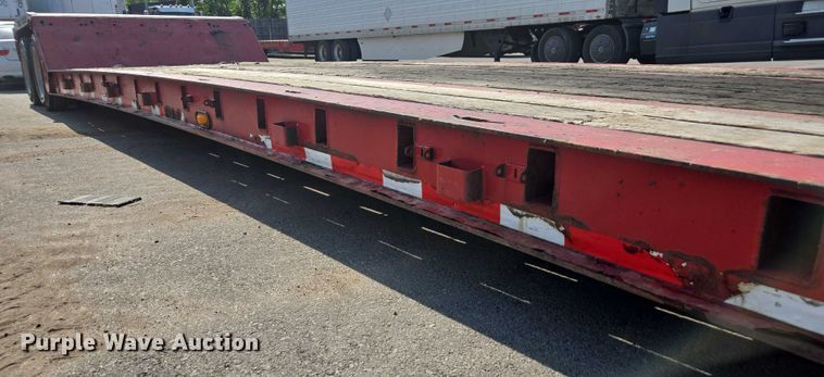 image for item DU7793 2008 Landoll lowboy equipment trailer