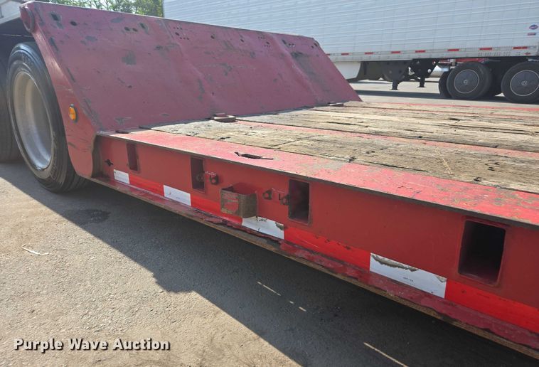 image for item DU7793 2008 Landoll lowboy equipment trailer