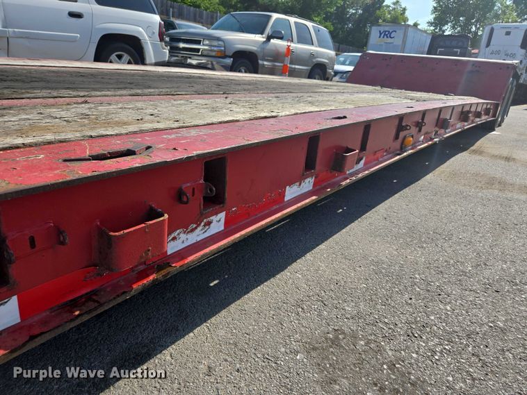 image for item DU7793 2008 Landoll lowboy equipment trailer