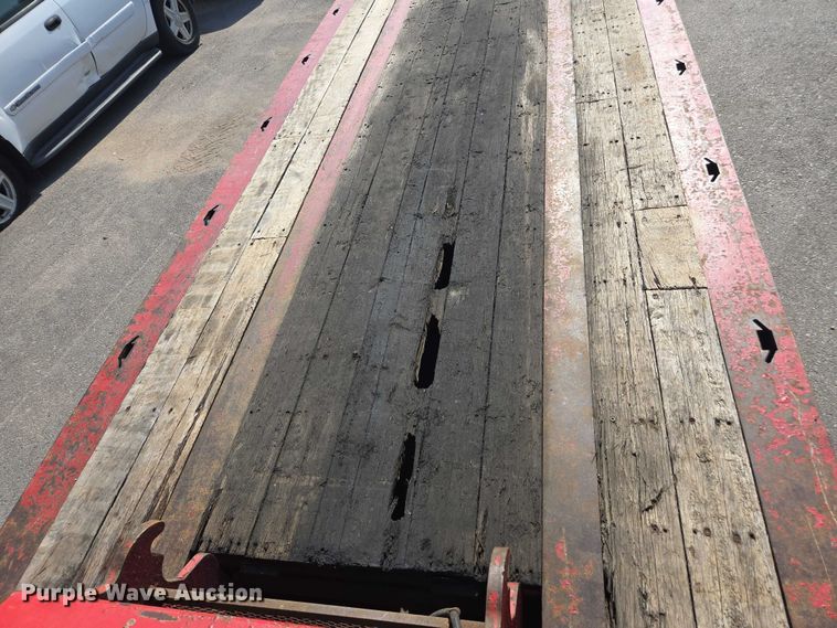 image for item DU7793 2008 Landoll lowboy equipment trailer