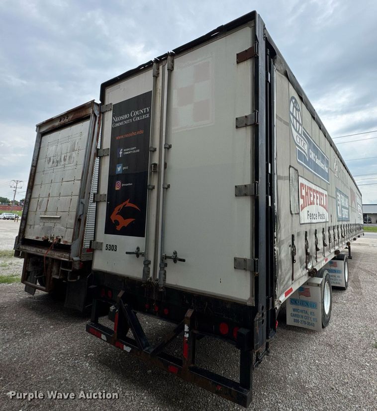 image for item DU9802 1997 Nu Van NVF-53102 side curtain trailer