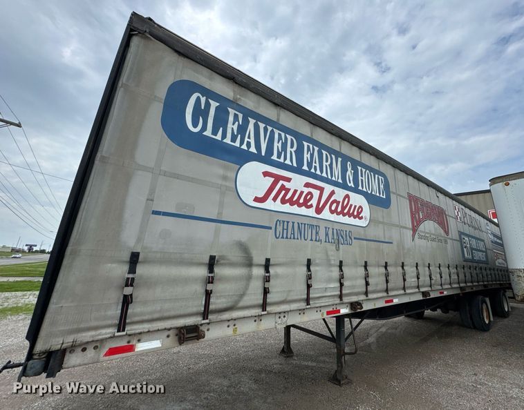 image for item DU9802 1997 Nu Van NVF-53102 side curtain trailer