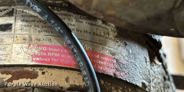 image for item DU9857 Cummins NTC-300 engine