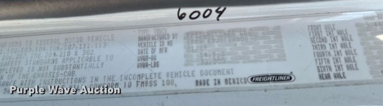 image for item DV2737 2008 Freightliner Business Class M2 box truck