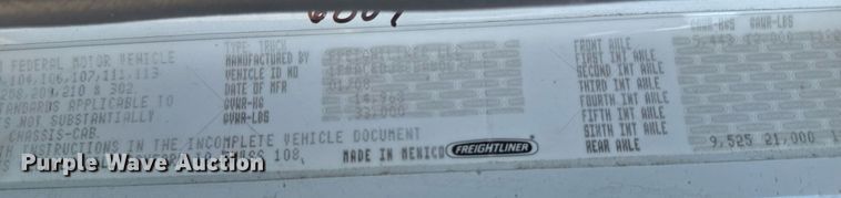 image for item DV2737 2008 Freightliner Business Class M2 box truck