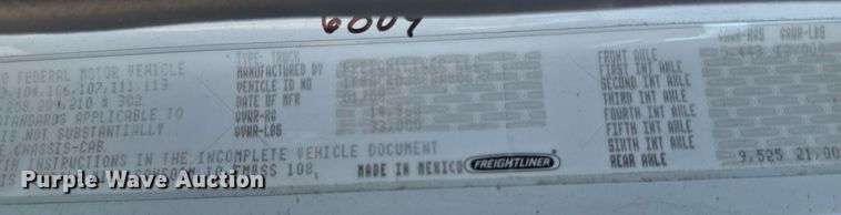 image for item DV2737 2008 Freightliner Business Class M2 box truck