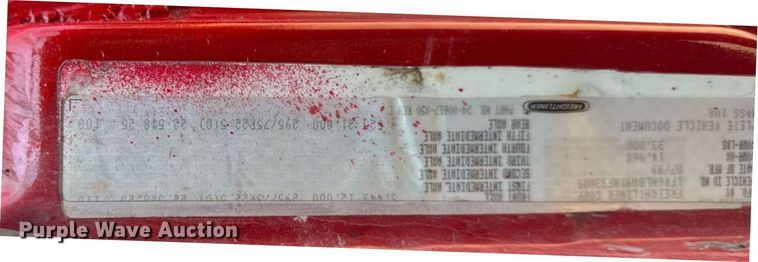 image for item DV2738 2000 Freightliner FL70 box truck