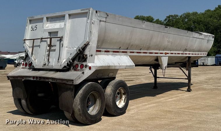 image for item DV2740 1994 Alumatech end dump trailer