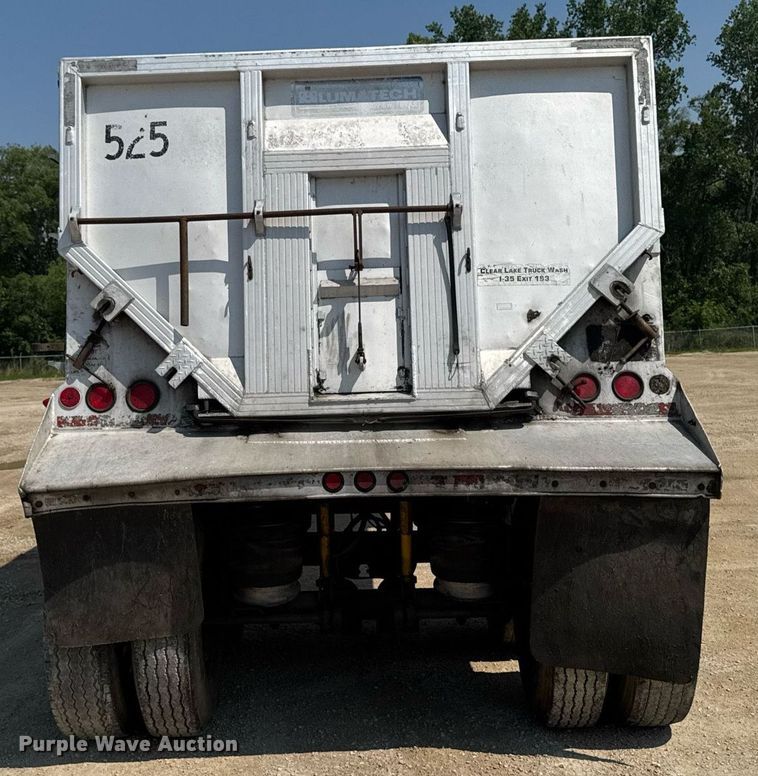 image for item DV2740 1994 Alumatech end dump trailer