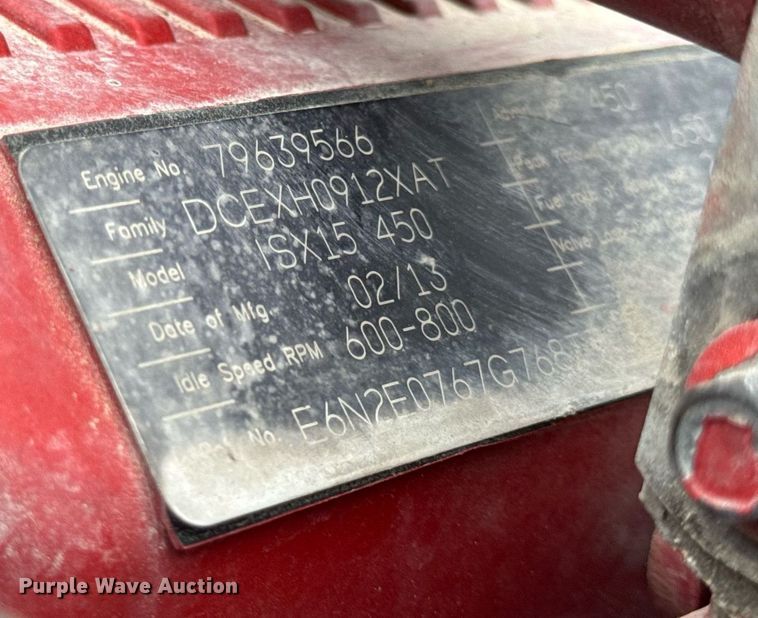 image for item DV4097 2014 Kenworth T800 semi truck