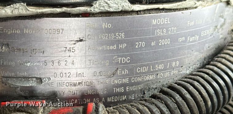 image for item DV4152 2015 Freightliner Business Class M2 semi truck