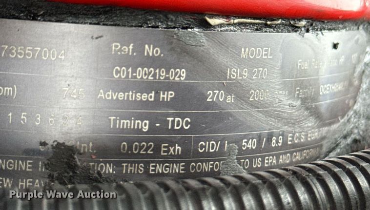 image for item DV4153 2014 Freightliner Business Class M2 semi truck