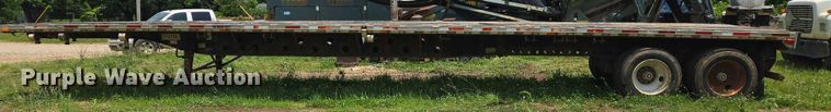 image for item DW7065 2000 Transcraft flatbed trailer