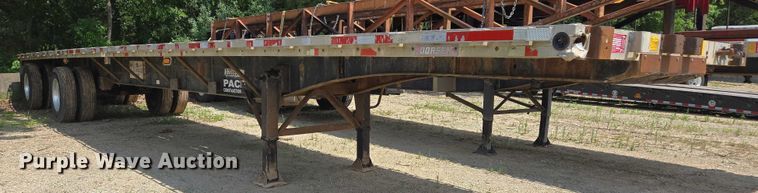 image for item DW7072 1994 Dorsey flatbed trailer